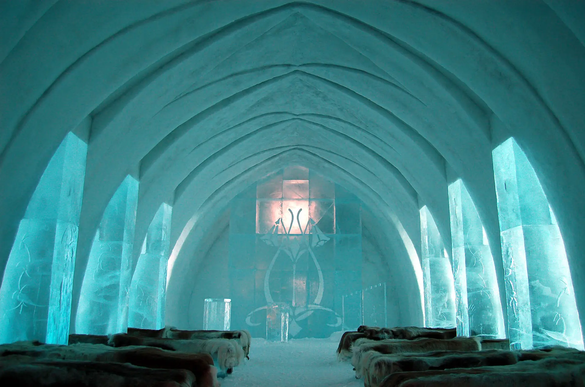 ice hotel in Sweden